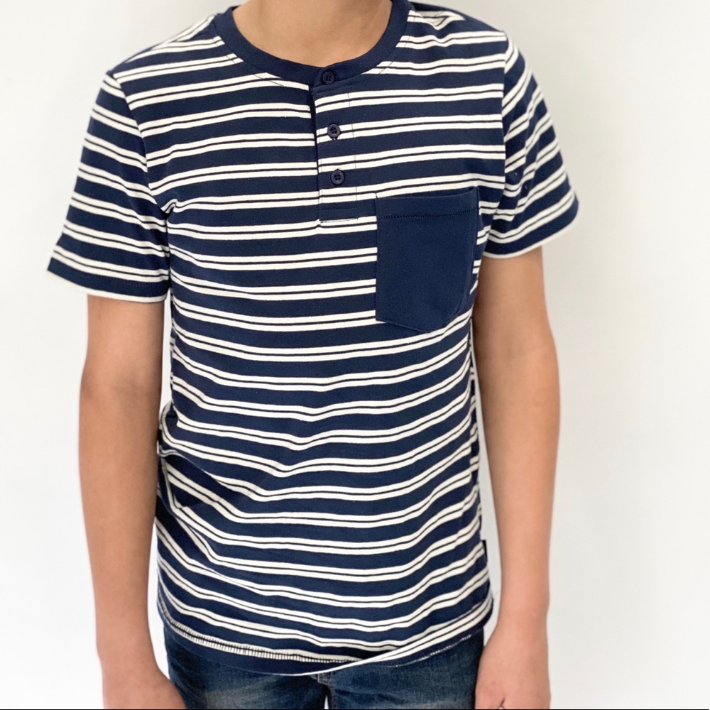 Silver Jeans- Super Soft Striped Henley
